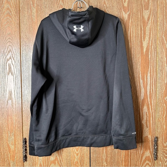 Under Armour Blue Storm Fleece Sweatshirt Hoodie Men's L Loose Fit Embroidered - Picture 8 of 11